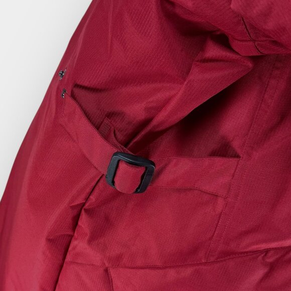 Mountain Ridge Mens 3XLT Red Winter Parka Faux Fur Hood - Picture 11 of 16